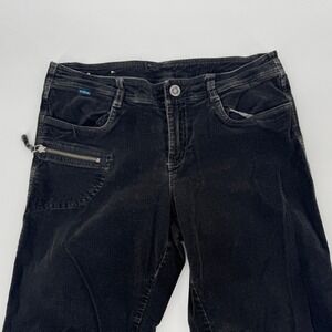 Kuhl Corduroy Pants Women's Size 8 Black Casual Career Outdoor Adventure